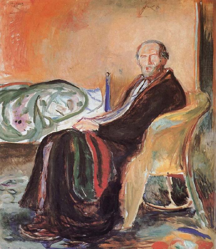 Self-Portrait, Edvard Munch